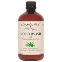 Simply Bee Mouthwash with Peppermint & Aloe Vera